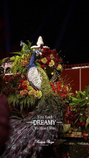 Pristine Paige Events on Instagram: "This wedding didn’t whisper love, it celebrated it in full colour. Deep reds, towering chandeliers, endless candlelight, and florals that filled the air with emotion. From the grand chori to the glowing dining spaces, every detail was crafted to do justice to a love this intense and this timeless. For Prasan & Rukmani, red wasn’t just a colour. It was a feeling. Concept, Planning & Design Direction: @pristinepaigebypurva Decor @odysseydecor Hospitality @festa