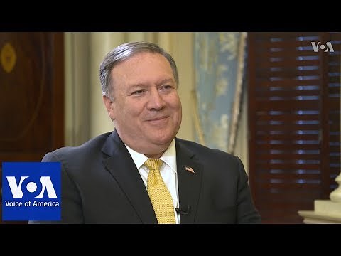 VOA Persian Interview: Sec of State Mike Pompeo