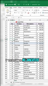 593K views · 8.6K reactions | Como usar la función Fila en Excel #Excel #office #tutorial | Yerrihz | Facebook