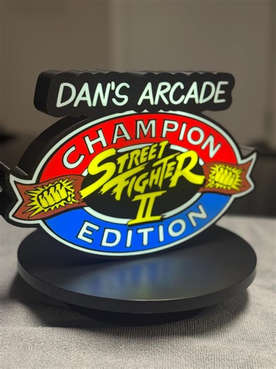 Custom 3D Printed LED Arcade Sign, Backlit Displays Pinball, RV, Pets, Sports - Etsy