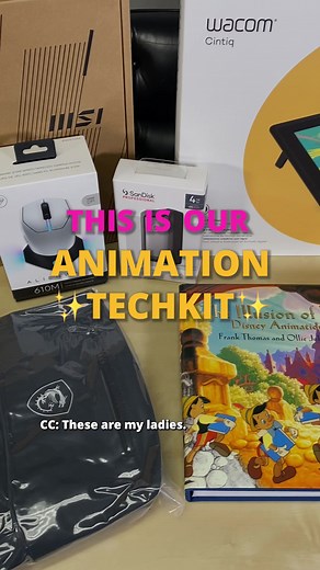 Some of our favorite things in our Animation TechKit 💫🤩 A TechKit is the bundle of pro gear students get near the start of their degree programs at The Los Angeles Film School. The TechKit students receive depends upon their chosen degree program – each program requires slightly different tech. If you have questions about your enrollment and the associated TechKit for your degree program, we recommend reaching out to your student advisor. Don't have an advisor yet? Tap the Request Info button