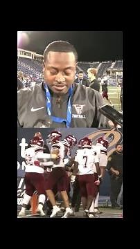 Raines head coach Donovan Masline celebrates his first state title