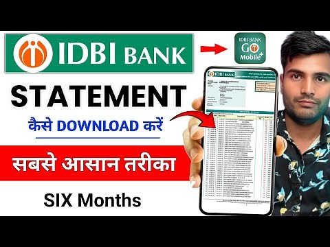 How To Download IDBI Bank Statement in 2026 | IDBI Bank Statement Download In PDF