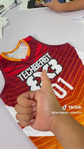 Customizable 3X3 Basketball Jersey | Techbeast Quality