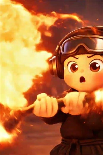 BOMBA FIRE #animation #cartoon #funny