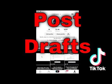 How To Post Draft Video On TikTok [2026]