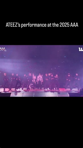 ATEEZ EUROPE FANBASE | ATEEZ’s performance at the 2025 AAA 🌟 #ATEEZ #에이티즈 @ateez_official_ | Instagram
