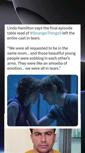 Linda Hamilton Says Stranger Things 5 Finale Table Read Left Entire Cast in Tears