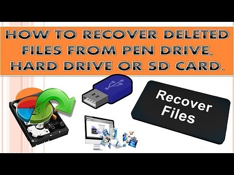 How to Recover Deleted Files from USB, SD card or From External hard disk?