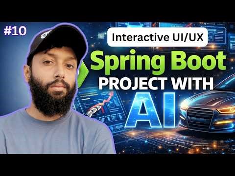 Spring Boot Project with Spring AI | Creating Interactive UI (Car Sales Analytics with AI Advisor)
