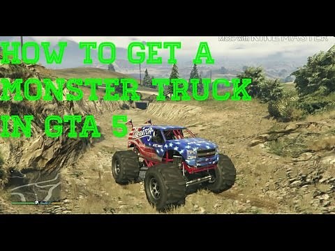 (GTA 5) HOW TO GET THE MONSTER TRUCK | SPAWN LOCATION FOR IT (OFFLINE\\ONLINE)!!!