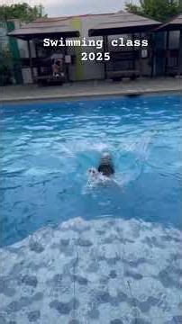 Swimming class #7yrold #basictraining #skillsunlocked