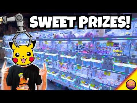 Endless Fun and Awesome Prizes at Japanese Claw Machine Arcade!