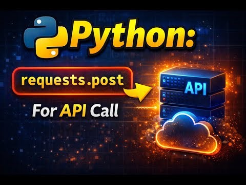 Python POST Request Tutorial | Send JSON Data to API