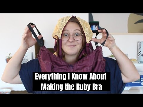 My new bras! & Very detailed sew along of the Ruby Bra Pattern