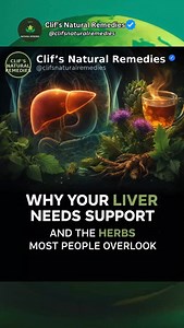Your liver doesn’t “detox” by force — it detoxes by flow. Modern life slows bile: • processed foods • stress • poor sleep When bile stalls, toxins recirculate — and you feel heavy, foggy, off. The overlooked lever? Herbal bitters before meals. Small habit. Big difference. Type remedy below to learn more about our protocols and remedies. #liversupport #detoxsupport #naturalhealth | Clif’s Natural Remedies