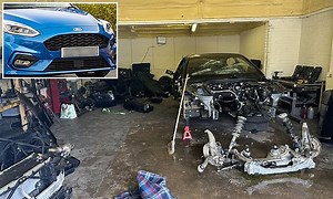 Rise in illegal car chop shops revealed - and a Ford is at high risk