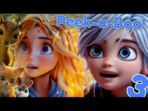 Learn Forest Animals for Kids 🦌 Peek a Boo Hide and Seek with Lala & Luno Who’s Hiding