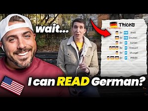 American Reacts to How Anyone (Even YOU) Can Read German!