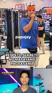 Respeto sa Isat-Isa, Sekreto ng Masayang Pagsasama❤️. Courtesy: Papajay #foryoupage #viralsinger #singer #followers | KaraokePH