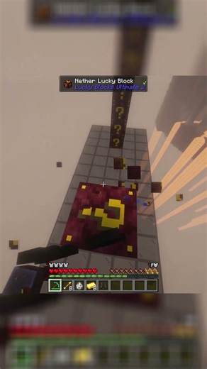 Adu keberuntungan di Minecraft pake Lucky Block! vs @FarelZoxo part 64