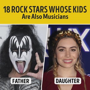 107K views · 967 reactions | 30+ Famous Musicians Whose Kids Are Following in Their Footsteps | Bright Side | Facebook