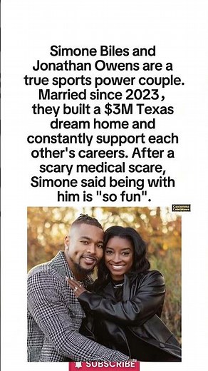Gold Medal Love #shorts #SimoneBiles #JonathanOwens #relationship #marriage #dating #couple