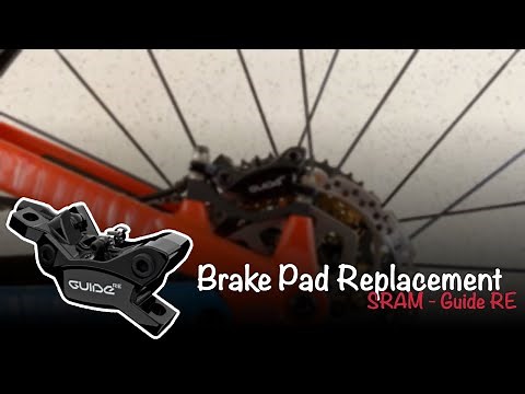 How to Replace MTB Disc Brake Pad [SRAM - Guide RE]