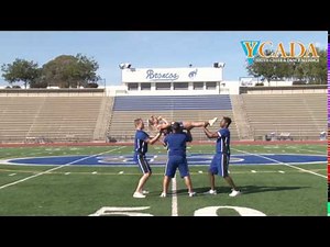 YCADA Cheer - Glossary - Half Helicopter with 2 Spotters (2017)