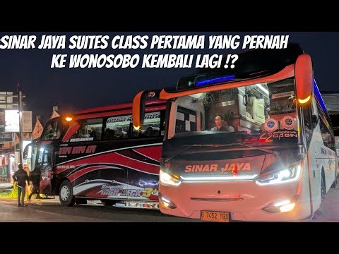 Sinar Jaya 57 RE, the first Suites Class to test the Wonosobo route, is back again.