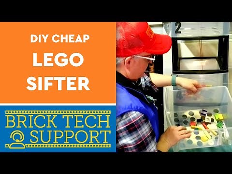 DIY LEGO® Sifter | Quickly separate your LEGO® bricks for less than $50!