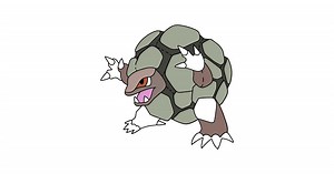 Pokemon Go Golem coloring page ♥ Online and Print for Free!