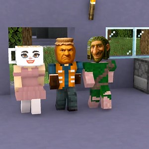 Ballerina and her friends in the continuous singing challenge to get the necessary items #minecraft #trending #reels | Top reel