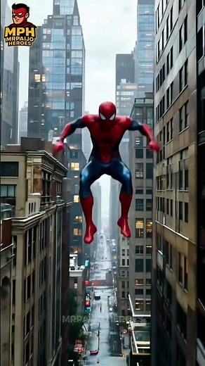 Spider-Man Swinging Across US City – Animated Action Short | MrPaijo Heroes