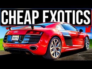 10 DEPRECIATED Exotic Cars That LOOK EXPENSIVE! (INSANE VALUE FOR MONEY)