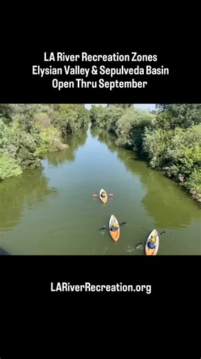 13 reactions · 9 comments | The Los Angeles River Recreation Zones in Elysian Valley and Sepulveda Basin are open thru September. Visit LARiverRecreation.org for full details, water quality reports, maps, vendors to rent a kayak or to join a guided trip! We'll see you on the river! #LARiver #ThingsToDoInLA #HiddenLA #DiscoverLA #ElysianValley #SepulvedaBasin #Kayaking | L.A. Mountains | Facebook