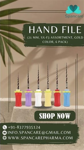 🦷 Hand File #trending #dentalsoftware #spancare #heattherapy #dentalsystem