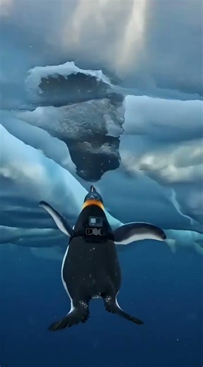 Penguin POV Dives Into a Hidden World Beneath Antarctica (Mind-Blowing) #gopropov