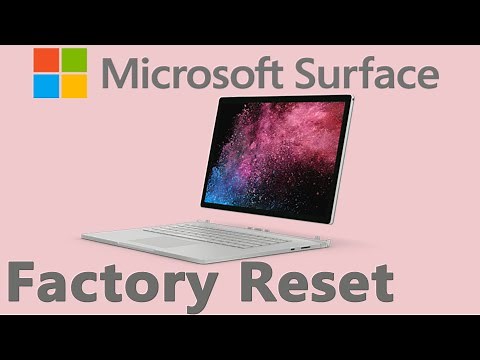 Microsoft Surface Fix for Not Loading Windows Plus Factory Reset