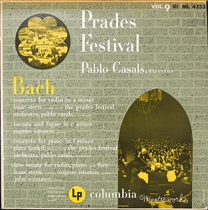 Bach / Pablo Casals - Prades Festival Vol. 9