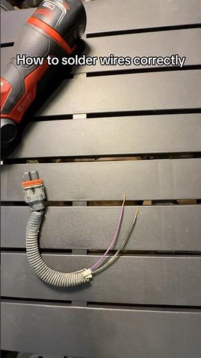 How to solder wires correctly #electrical #howto #solder #diy #electrician