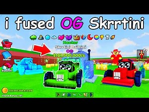 I Spent $20,000 Robux To Get Every OG Skrrtini Driftini in Break a Lucky Block Roblox..