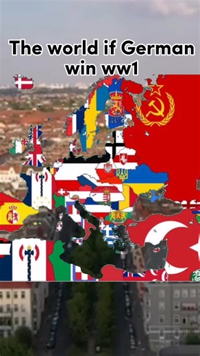 The World if Germany Won WW1 and WW2