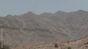 Hajar mountains in Ras Al Khaimah, UAE.