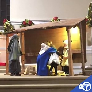 65K views · 1K reactions | The day a sheep stole baby Jesus ... (perhaps the cutest and wildest Nativity scene you will ever see) | Christian Funny Pictures | Facebook