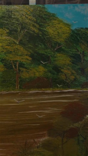 Paint With Terry at https://youtube.com/@paintwithterry?si=6wn_nl9l4sNsRHM_ #tutorial #oilpainting #tree #river