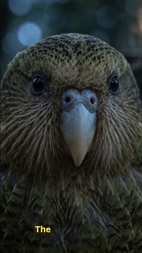This Parrot Can't Fly?! Meet the Kākāpō 🦜