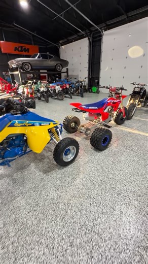 Bret Ferrell on Instagram: "3 wheels faster than 2??? 2022 CRF 450R BVC Trike conversion vs 2017 RMZ 450"