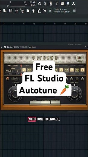 Free FL Studio Autotune plugin #AutoTune #Shorts