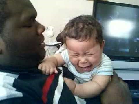 baby cries when daddy cries